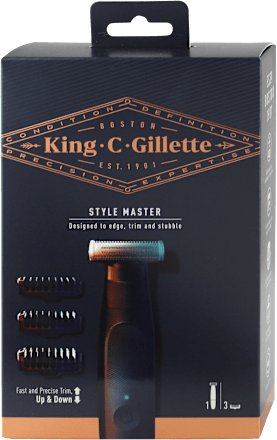 Regola barba elettrico Style Master King. C. Gillette