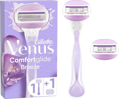 Самобръсначка Comfortglide Breeze + 2 ножчета Gillette Venus