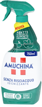 Spray Senza Risciacquo Igienizzante AMUCHINA