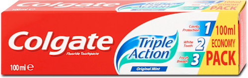 Pastă de dinți Triple Action Colgate