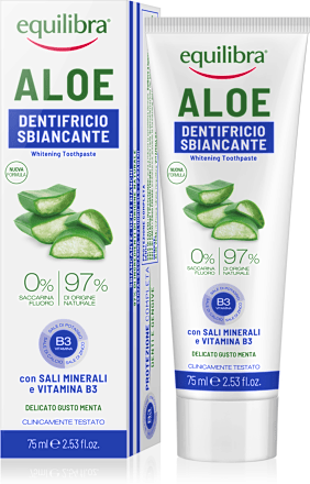 Dentifricio Aloe sbiancante equilibra
