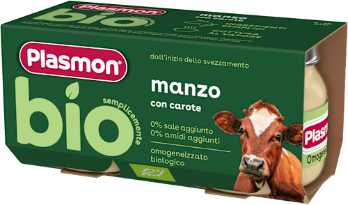 Omogeneizzato di manzo biologico  Plasmon
