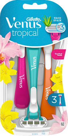 Gillette VenusEinwegrasierer, Tropical, 3 St