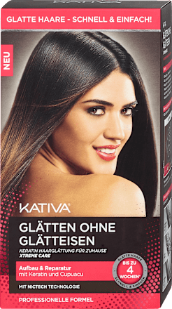 Glätten ohne Glätteisen Glatte Haare - Schnell und Einfach KATIVA