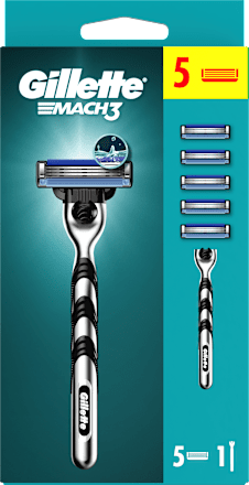 Mach3 pánský holicí strojek + 5 náhradních hlavic Gillette