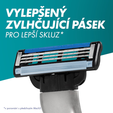 Mach3 pánský holicí strojek + 5 náhradních hlavic Gillette