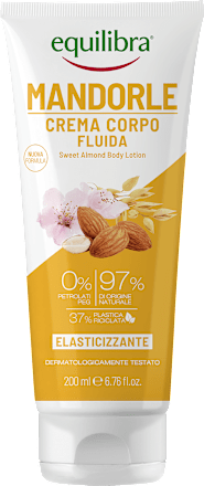 Crema corpo fluida alle mandorle equilibra
