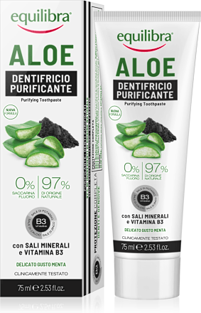 Dentifricio Aloe purificante equilibra