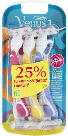 Maszynki jednorazowe Simply Venus Plus Gillette Venus