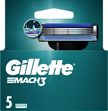 Nadomestne glave za brivnik Mach3 Gillette