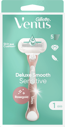 Rosegold, EXTRA SMOOTH Sensitive, ženski brijač Gillette Venus