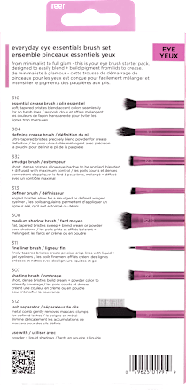 Set pennelli Eye Essentials REAL TECHNIQUES