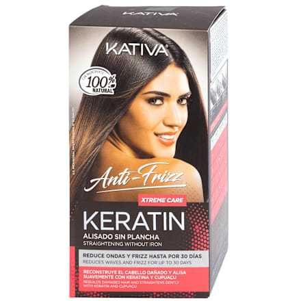 Anti Friz Keratin set za ravnanje kose KATIVA