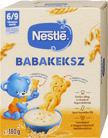 Babakeksz 6 hónapos kortól Nestlé
