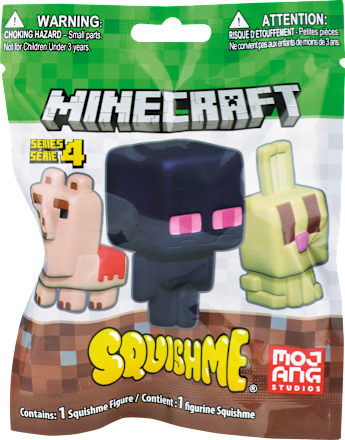 Hračka Minecraft S4 Squishme 3D postavička Trigo