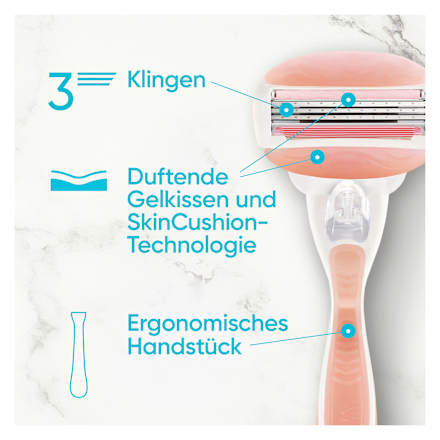 Rasierer, Comfortglide Spa Breeze Starterset Gillette Venus