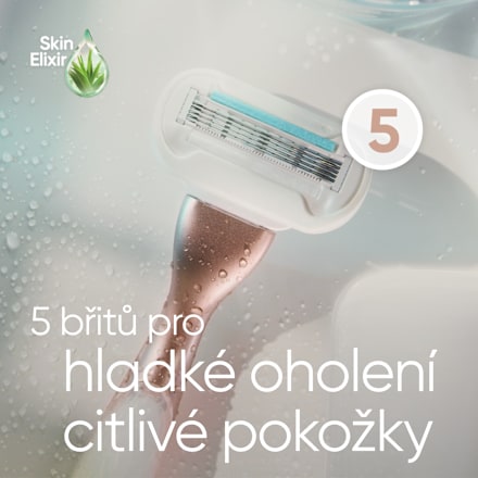 dámský holicí strojek Extra Smooth Sensitive Rosegold Gillette Venus