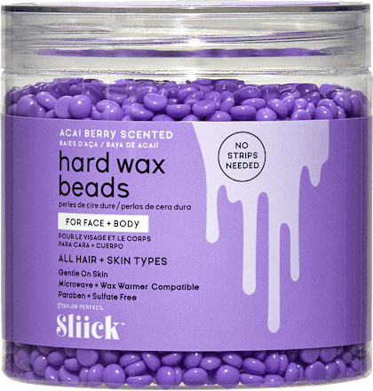 Enthaarungswachs hard wax beads Acai Berry Sliick