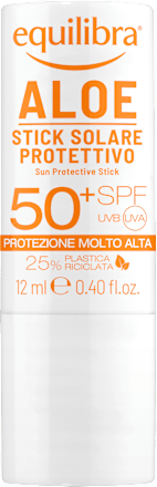 Stick solare protettivo Aloe SPF50+ equilibra