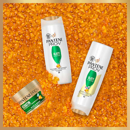 Pflegespülung Glatt & Seidig PANTENE PRO-V