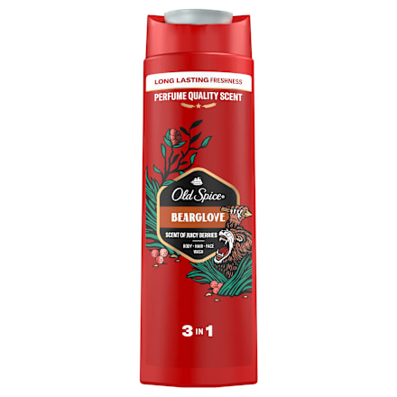 Bearglove 3u1 gelo za tuširanje Old Spice