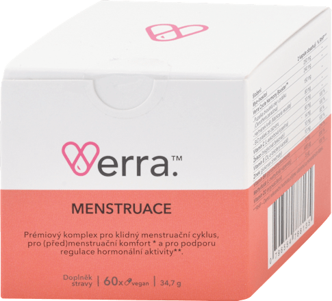 Prémiový vitamínový komplex Menštruácia Verra