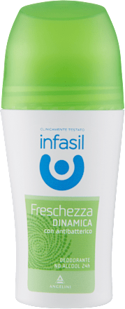 Deodorante roll-on antibatterico Freschezza Dinamica infasil
