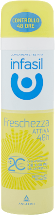Deodorante spray Freschezza Attiva 48h infasil
