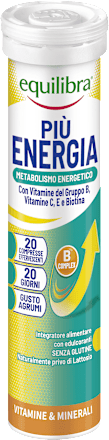 Integratore multivitaminico Più Energia effervescente equilibra