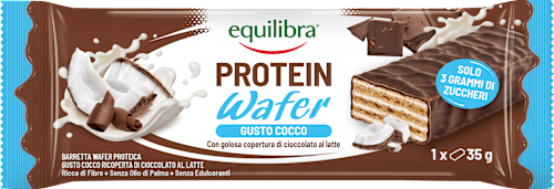 Wafer proteico gusto cocco equilibra