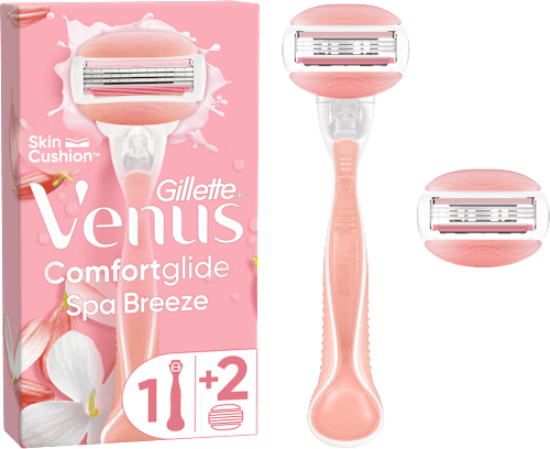 Holiaci strojček Comfortglide Spa Breeze + 2 NH Gillette Venus