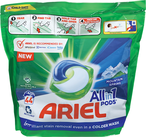 Kapsule za pranje perila All-in-1 PODS Mountain Spring  ARIEL