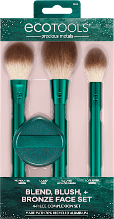 Darčekové balenie Blend, Brush, + Bronze Face Set EcoTools