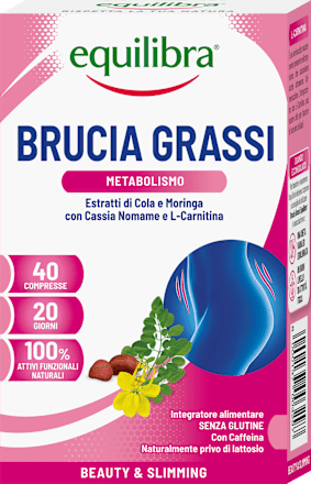 Prehransko dopolnilo za uravnavanje telesne teže Brucia Grassi equilibra