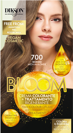 Crema Colorante e Trattamento Rigenerante Biondo Dikson