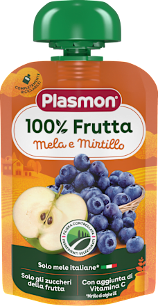 Piure de afine și măr Plasmon