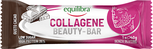 Barretta proteica al collagene gusto cacao equilibra