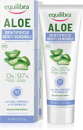 Dentifricio Aloe denti sensibili equilibra