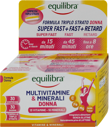 Multivitamine&minerali donna  equilibra