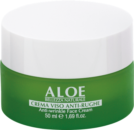 Crema viso anti-rughe con aloe vera equilibra