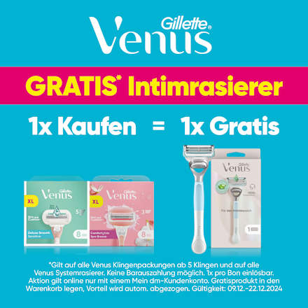 Rasierklingen, Smooth Sensitive Gillette Venus
