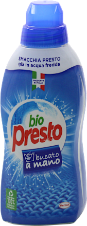 Detersivo per bucato a mano bio presto