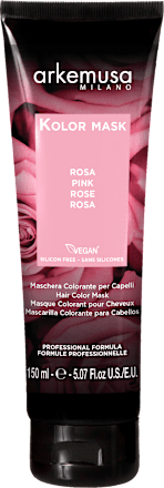 Maschera colorante per capelli Rosa arkemusa MILANO