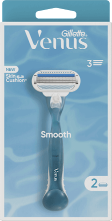 Rasoio da donna Venus Smooth + 2 lamette Gillette Venus
