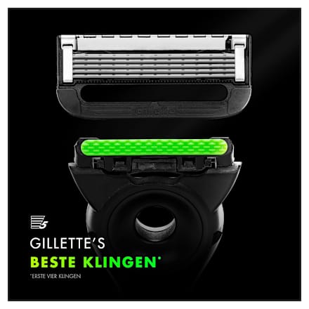 Rasierer, Labs mit 2 Klingen und Reiseetui Gillette