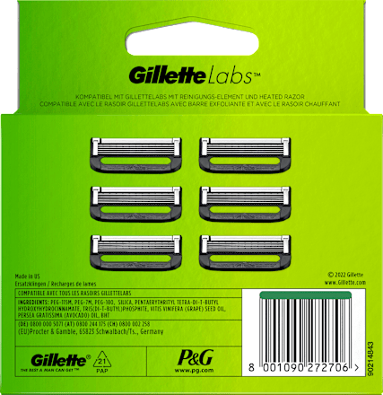 Rasierklingen, Labs Gillette