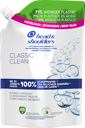Anti-Schuppen-Shampoo Classic Clean Nachfüllpack head&shoulders