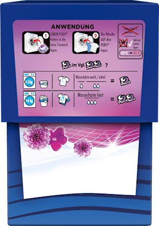 Colorwaschmittel Pods Amethyst Blütentraum Megapack Lenor