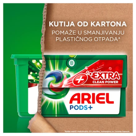 +EXTRA CLEAN POWER  kapsule za pranje veša, All in One  ARIEL