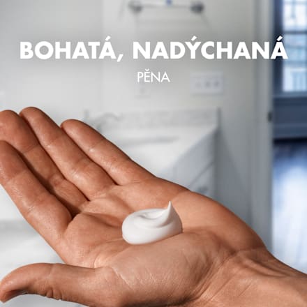 Series zklidňující pěna na holení Aloe Vera Gillette